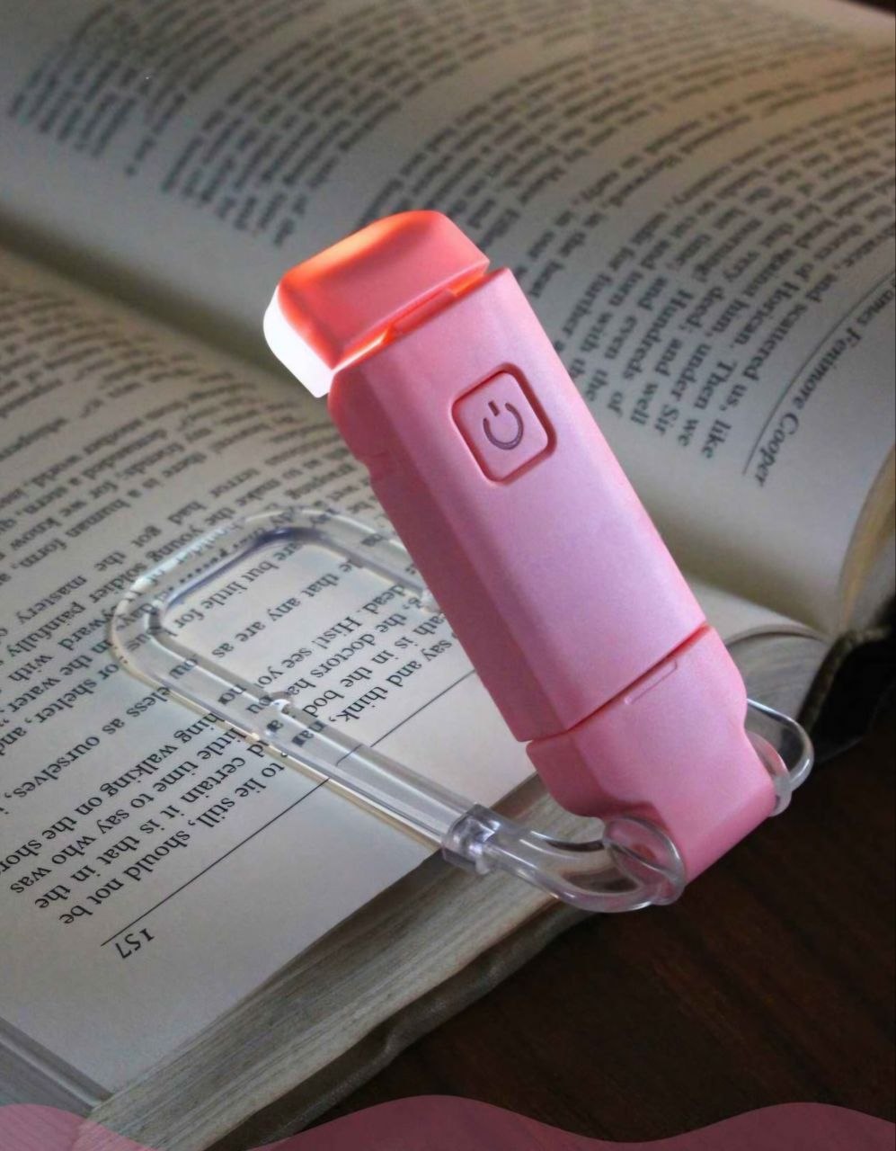 LED USB Rechargeable Book Reading Light | 3 Color Modes & Adjustable Brightness