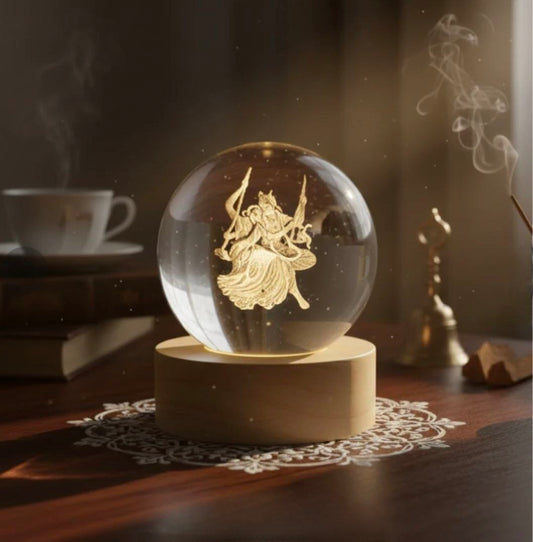 Divine Radha Krishna LED Lamp